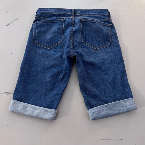 Like New! J. Brand Cuffed Bermuda Shorts SZ 28 - Picture 2 of 5